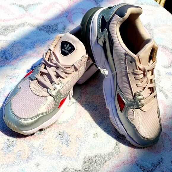 Adidas Falcon Running Chunky Sneakers size 6.5 - Picture 2 of 7